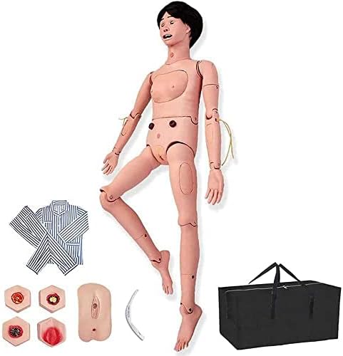Hmlopx Реална човечка маникин мултифункционална грижа за пациентите маникин демонстрација на прва помош анатомија модел симулатор