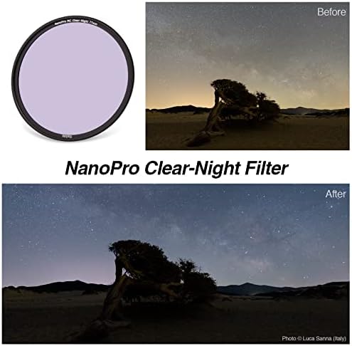 Филтер За загадување на светлината Хаида Чисто Ноќно Нанопро Филтер Оптичкото Стакло Ја Подобрува Видливоста Намалување На Вештачките Извори