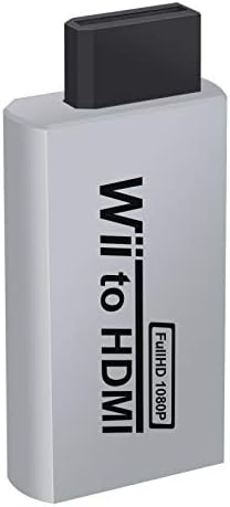 AUTOUTLET Wii До hdmi Конвертор Wii Во HDMI Адаптер 720P И 1080p Wii2hdmi Адаптер Излез Видео Со 3,5 mm Аудио Приклучок-Ги Поддржува