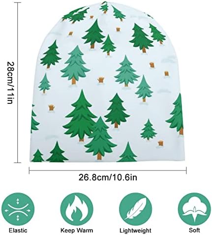 Бајкутуански Зимски Шумски Шумски Шапки За Печатење За Мажи Жени Со Дизајни Капа На Черепот