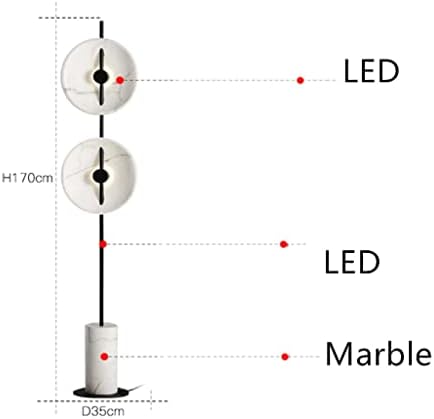 N/A LED подни ламби мермерни подни светло 2 LED дизајн Едноставно осветлување за хотел