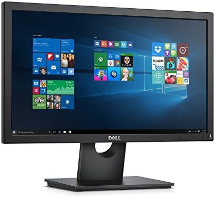 Dell EHV VESA Монтажа 20 HD+ ЕКРАН LED-Осветлена Монитор, Црна