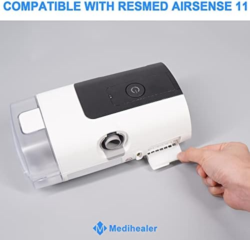 CPAP филтри за AirSense 11 резерви, стандардни филтри компатибилни со RSM AirSense 11, 52 PCS Premium Filter за еднократна употреба,