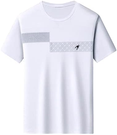 2023 година Нова машка спортска кошула краток ракав брз свилен спортски спортски салата Активност маица за маица маица маица