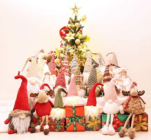 Ларлинг од 16 инчи рачно изработена Божиќна гномска декорација шведски фигурини