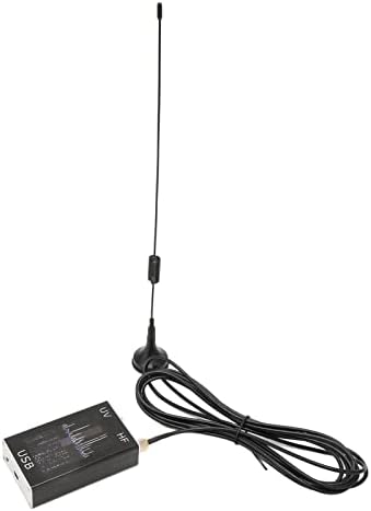 RTL SDR RECEIVER FULLED BAND, 100kHz - 1.7GHz UV RTL SDR USB приемник за приемник, преносен целосен опсег на радио приемник Аериски широкопојасен