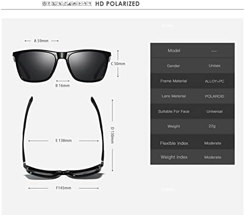 Јозут Поларизирани Очила За Сонце Против Отсјај УВ400 Ноќни Очила За Возење За Мажи Жени Спортско Возење Риболов Дождлива Безбедност Очила