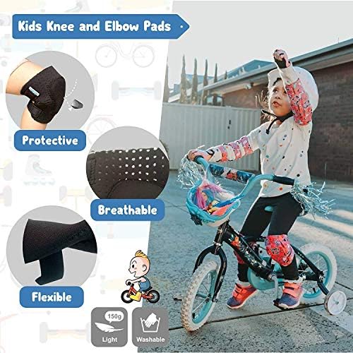 Едноставно Деца Колено И Лактот Влошки Со Велосипед Ракавици-Удобно Дете Заштитна Опрема Во Собата За Ролери-Лизгање Скејтборд