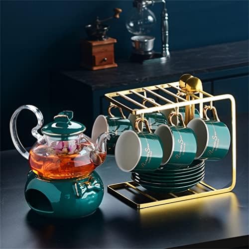 Орев нордиски англиски попладневен чај керамички чај чај сет загревање црн чај билки чај овошен чајник