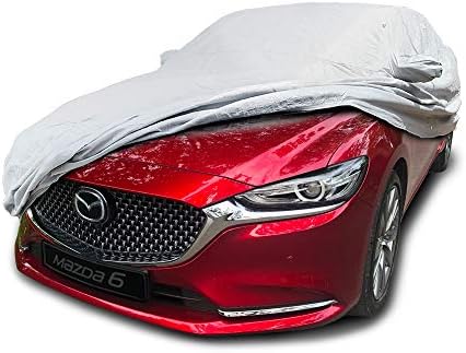 CarsCover Прилагодено Вклопување 2009-2021 Mazda 6 Автомобил Покритие Mazda6 Тешки Водоотпорни Ултрашилд Покрива