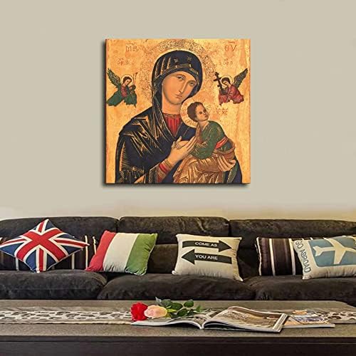 Помош на вечните постери на Мајка Марија - Домашна декорација - Wallидна уметност, канцелариска декорација, ретро постер -печатење на wallидови,