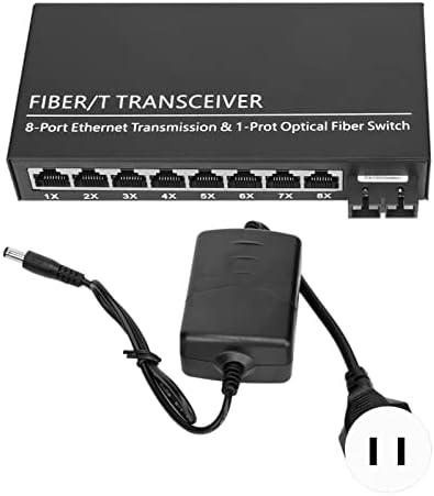 Converter Media Converter Vingvo Ethernet, влакна TX1310NM RJ45 Порт 8 Електрични порти за канцеларија