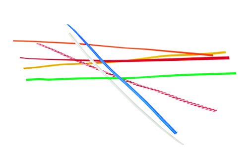 Кутии Брз BFPBT9R врски со пресврт на хартија, 9 x 5/32, црвено