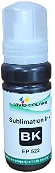 Живописни бои за сублимација на боја T522 522 Refill Ink за Ecotank Supertank Printers ET-2720 ET-4700 ET4700 ET2700 Сублиматор печатач