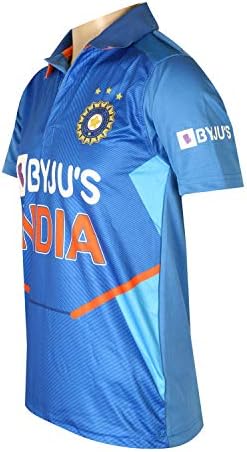 KD Cricket India Jersey Half Sleeve New Byju Team Uniform 2020-21 Деца и возрасни