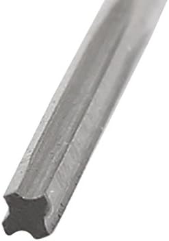 AEXIT 2mm Cutting Reamers Dia 4 флејти директно тресење алатка за челични рачни рачни рачни 49мм чистачи за време на долги 3 парчиња