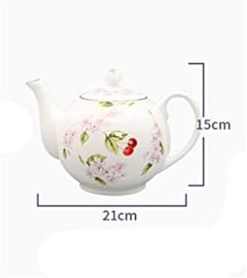Kutdyk цреша цвет чајник чај попладневен чајник керамички сад чај чај сет
