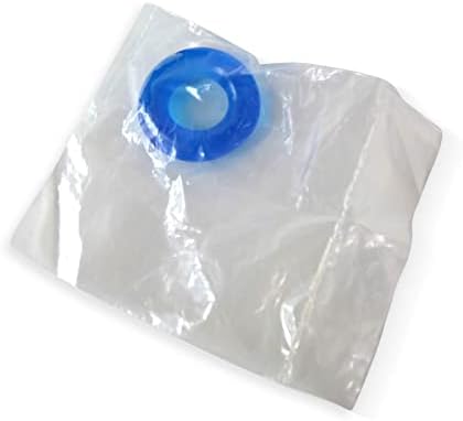 LeLuv пенис прстен сет од 3 TPR крофни црна, чиста, сина една од секоја боја 1,5 см - 0,6 инчи внатрешен дијаметар