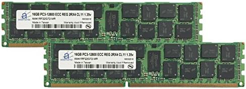 Надградба на меморијата на серверот Adamanta 32 GB за Dell PowerEdge R820 DDR3 1600MHz PC3-12800 ECC Регистриран 2RX4 CL11 1.35V