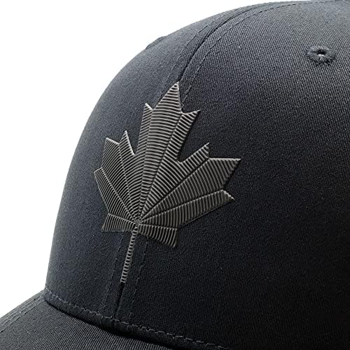 HAT Gride Canada Premium 3D Patch Trucker Hat, Snapback Cap Рачно изработено во САД со увезена стока