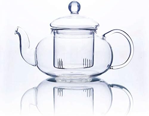 Премногу отпорен на топлина стакло кафе цвет чај сад вграден филтер за чај инфузер - стил f, pls Пронајдете детали мерење во описот