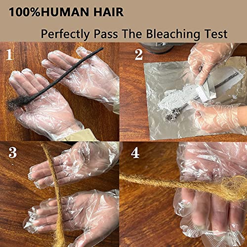 Loc Продолжување Човечка Коса 8 инчи 0,2 см Ширина Трајно Продолжување на дредовите на косата huamn Може Да Се Обои Изветвена