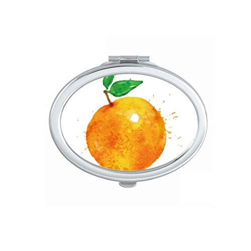 Портокалово овошје илустрација на илустрација на овошје, преносна преклопна рака шминка со двојни странични очила