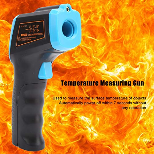 Бесконтактен Инфрацрвен Термометар, Инфрацрвен Дигитален Температурен Термометар Со Висока Температура, -50~600°C/-58~1122°F, Индустриски