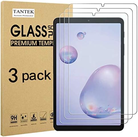 Тантек [Заштитник на екранот со 3 пакувања за табулаторот Samsung Galaxy A 8,4 инчи, калено стакло филм, ултра чист, анти гребење, без