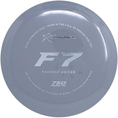 Prodigy Disc 750 F7 | Возач на дискови за голф за голф за голф | Лесен возач на автопат за сите нивоа на вештина | Одличен диск за почетници