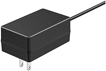 Jousecu AC до DC 12V 2A US CCTV Адаптер за напојување со електрична енергија со 5,5 mm x 2,1 mm wallиден приклучок, жици со моќност од