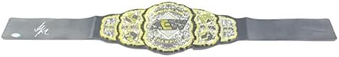 Исија Касиди Потпиша Шампионски Појас ПСА/ДНК АЕВ NXT Автограмно Борење - Автограмирани Наметки За Борење, Стебла И Ремени
