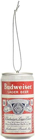 Kurt S. Adler Yamab1140 Budweiser гроздобер може да дува украс за мувла, 3 , црвена