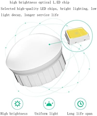 Индуктивна ламба за шминка 360 ° Ротација што се протега без електро -затемнување LED мека сијалица за шминка и огледало за бања