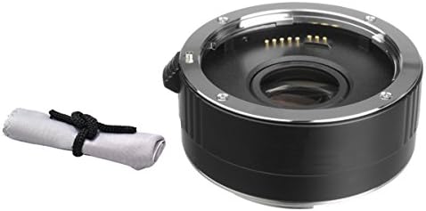 Canon Eos Rebel SL2 2X Телеконвертер + Nw Директно Микрофибер Чистење Крпа.