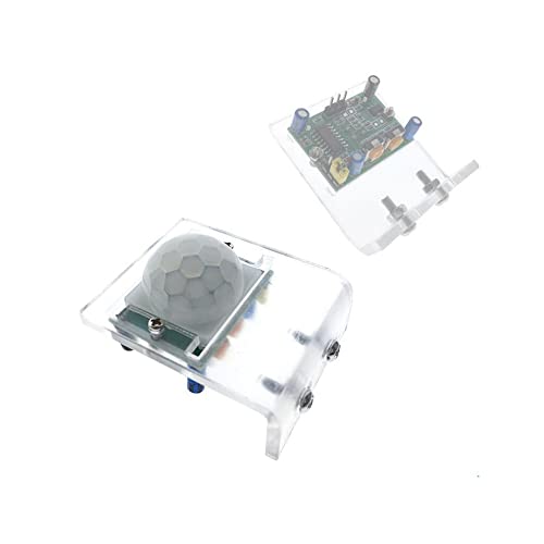 1PCS SR501 HC-SR501 Прилагодете го IR пироелектричниот инфрацрвен модул за движење на сензорот за движење на модулот PIR, HC-SR501 Синиот