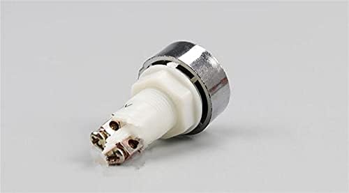 PHNT 1PCS PL сигнал Индикатор за копче на копчето Црвена зелена, жолта 12V 24V/110V AC220V Отворање 13,5мм