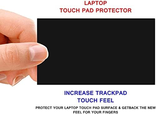 Ecomaholics Premium Trackpad Заштитник За Huawei MateBook D 15 15.6 инчен Лаптоп, Црна Подлога За Допир Покритие Против Гребење