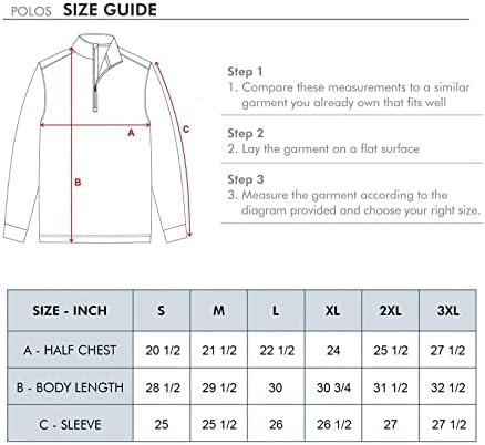 M MAELREG четвртина патент голф пуловер мажи суво вклопување со долги ракави перформанси за прибивање на вратот 1/4 поштенски пулвер
