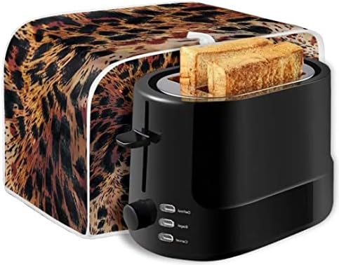 Doojoayie мачка во wallид 2 парче тостер покритие тостер за складирање торба за леб за покривање на дамки отпорни на кујна мал апарат,