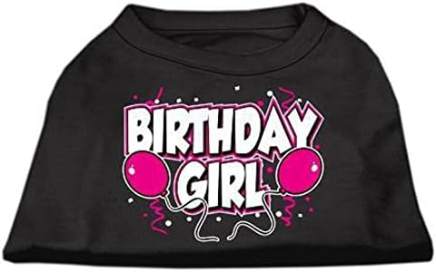 Производи за миленичиња Мираж 16-инчен роденденски девојки, кошули за печатење на екранот, X-large, Aqua