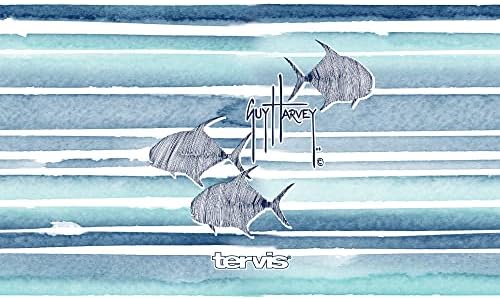 Tervis Патник Гај Харви-Freeswim Риба Троен Ѕид Изолирани Tumbler Патување Чаша Држи Пијалоци Ладно &засилувач; Топла, 20oz,