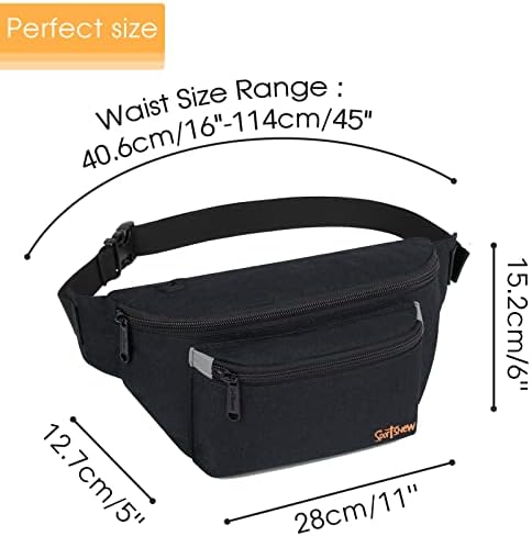 Packенски пакет за мажи - пакет торби за половината - лесна торба за појас за пешачење за патувања