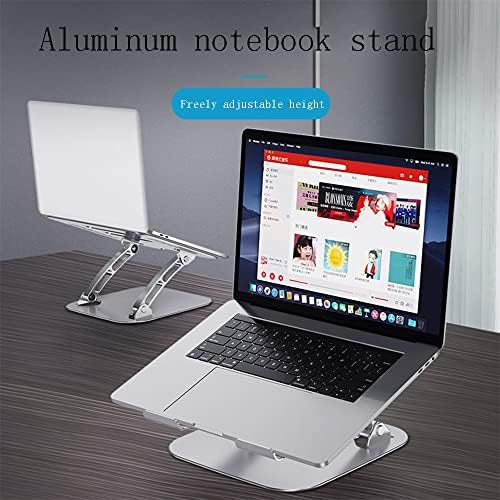 Lysldh лаптоп штанд прилагодлива база за биро за кревет алуминиумска тетратка десктоп штанд за преклопување на заграда за ладење што не