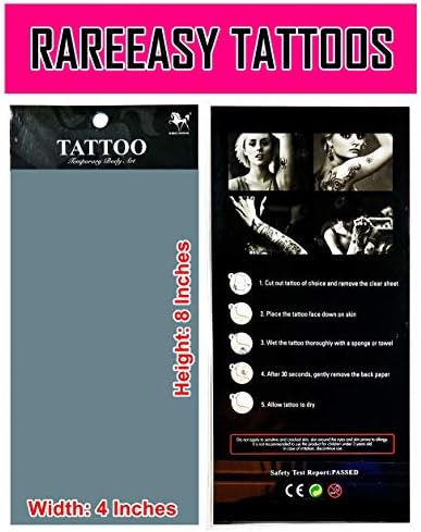 Тетоважи 2 Листови Ангелски Крилја Цртан Филм Тетоважа Уметност Мода Привремени Тетоважи Тело Уметност Налепници Лажни Водоотпорни Отстранливи