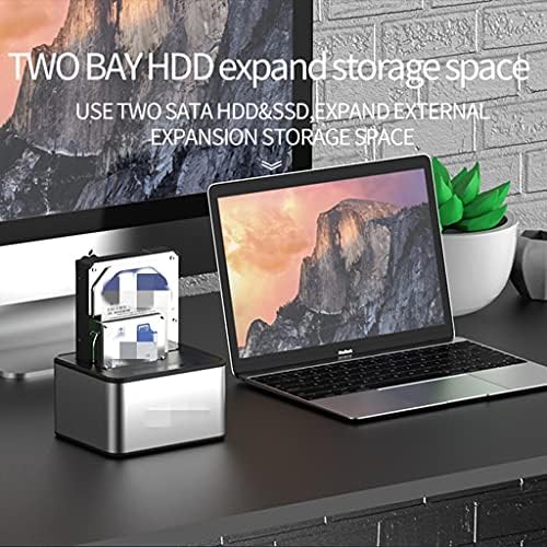 LYSLDH Алуминиум 2.5/3.5 Компатибилен 5gbps HDD SSD Надворешен Случај Куќиште Хард Диск HDD Докинг Станица USB 3.0 HDD Кутија