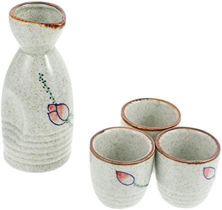 Јапонски ради поставени чаши Саки: Традиционална керамичка радост Сет сет соја очила застрелани чаши чаши чаши јапонски ресторани за домашни ресторани вклучуваат