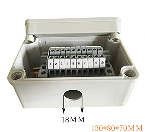 Водоотпорна терминална кутија за водоотпорна кутија на отворено еден во три касети за касета на терминалот 32A 220V 10