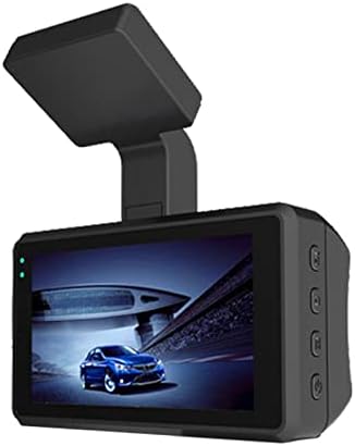 Qiopertar Цртичка Камера 1080P FHD DVR Автомобил Возење Рекордер 3.0 Инчен Ips Екран Контролна Табла Камера 170° Широк Агол, G-Сензор Јамка Снимање