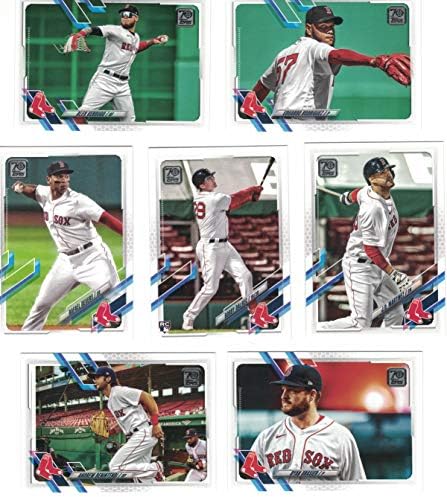 Бејзбол тим на Бостон Ред Сокс / 2022 Топс поставен со картички. Плус 2021 Бејзбол тим на Топс Ред Сокс поставен со картички. *** Вклучува